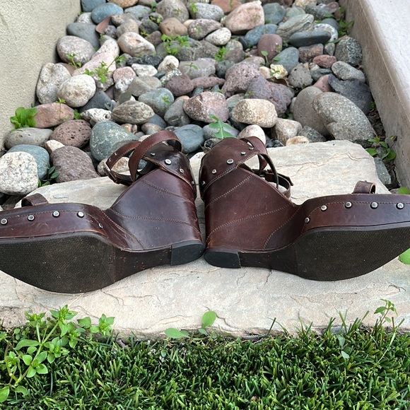 Yves Saint Laurent -Rive Gauche Wedges - Picture 5 of 15